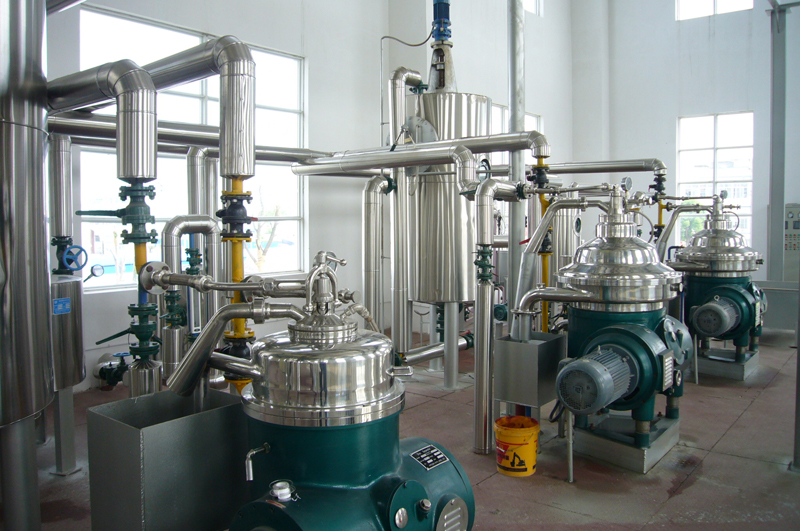 Palm Oil Refining and Fractionation Process