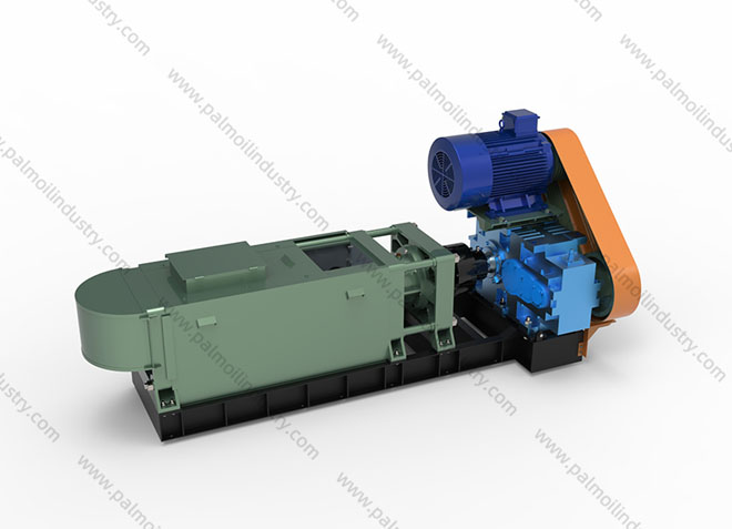 Empty Palm Fruit Bunches Press