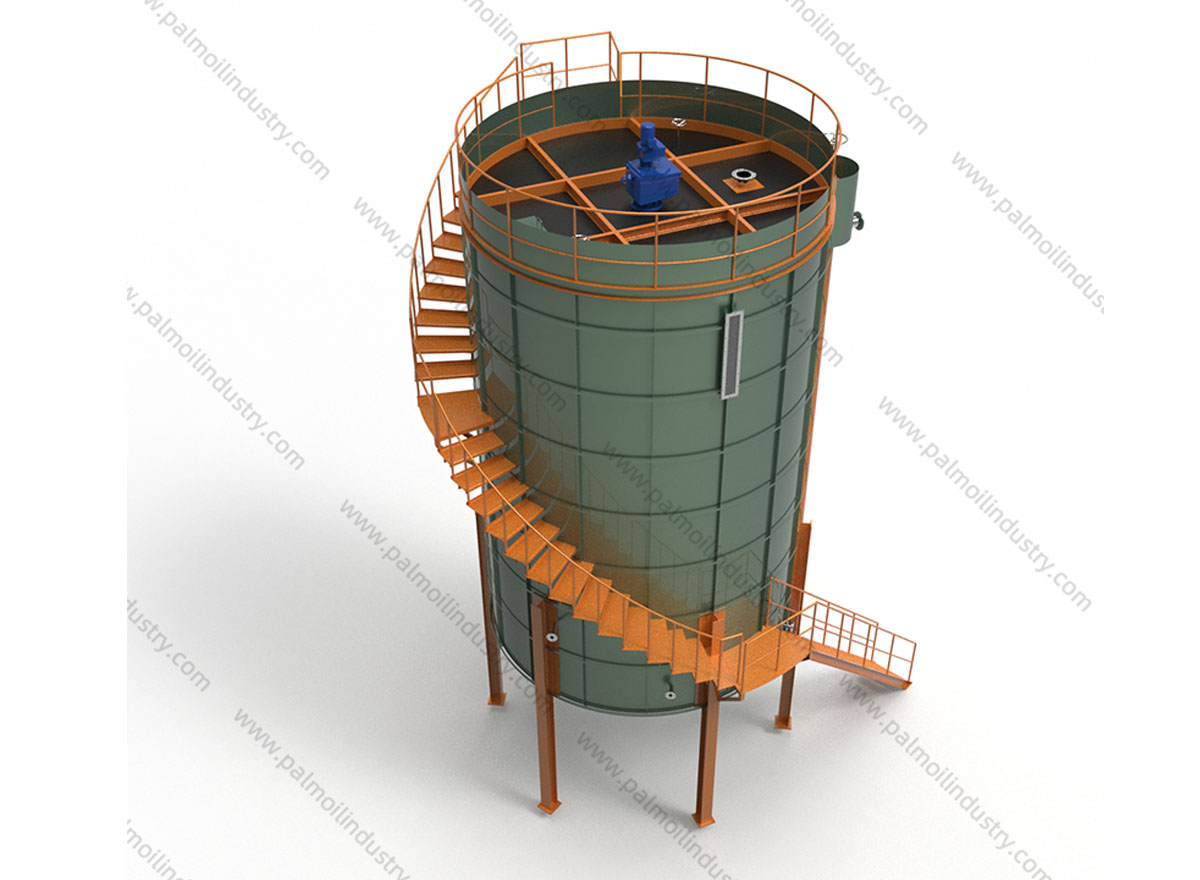 vertical clarifier tank palm oil mill