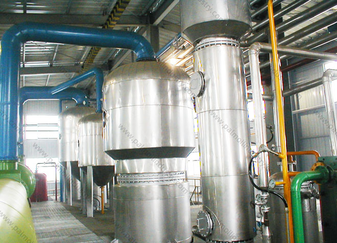Solvent Evaporator for Mixed Oil Extraction